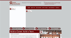Desktop Screenshot of careeradventuresinc.com